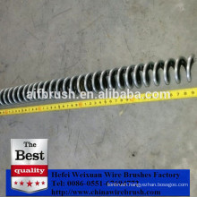 Inwards Spiral Coil Brush for internal deburring